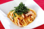 鶏むね肉と大葉のパスタ