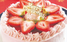 画像：おうちでCOOK – イチゴのクリスマスケーキ