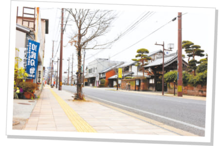 風情ある川尻・旧薩摩街道沿い