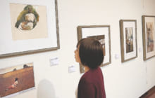 画像：【415号】カルチャールーム – 「アンドリュー・ワイエス 水彩画・素描展」 熊本市現代美術館