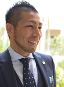 比嘉 友彦（ひが ともひこ）さん（43歳・熊本市）