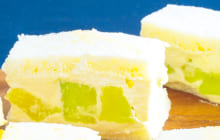 画像：季節のフルーツサンド【おうちでCOOK】