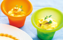 画像：バナナヨーグルトカップ【おうちでCOOK】