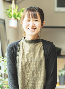 COM-HAUS（コムハウス） グリーンアドバイザー・BLANC CAFE店長 松田 成美さん