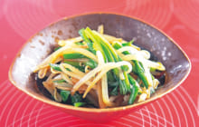 画像：モヤシのナムル