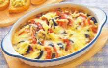 画像：美味しいレシピ vol.240 – なすとトマトのチーズ焼き