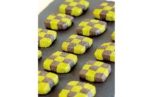 画像：市松柄のアイスボックスクッキー【おうちでCOOK】