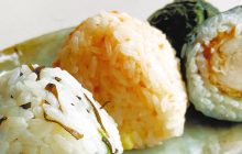 画像：さけとチーズおにぎり