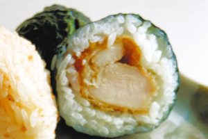 残り物deばくだんおにぎり