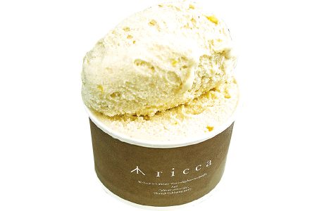秋冬限定の「ジェラート（和栗）」（レギュラー）450円