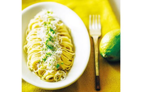 さわやかな風味と香りにうっとり レモンとしらすのパスタ