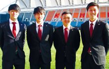 2020年に大卒新人として加入し、今季の柱となっていた4人。竹本雄飛選手（左から2人目）を除く3人がチームを離れることに