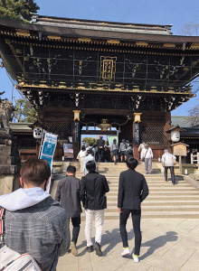 一度は訪れたかった北野天満宮。桜の季節でとてもきれいでした