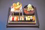 12種の新鮮なネタを味わえる「握り寿司ランチ」2000円
