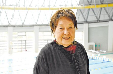 世界マスターズ水泳選手権にも出場を続けている有田さん。8月に福岡で開催される大会では入賞を目指しています