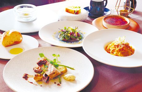 欧風料理 NAKAHARA ホテルで総料理長を務めた経験を持つシェフの地元・牛深産の魚介や旬の素材を使った全６品の本格コース