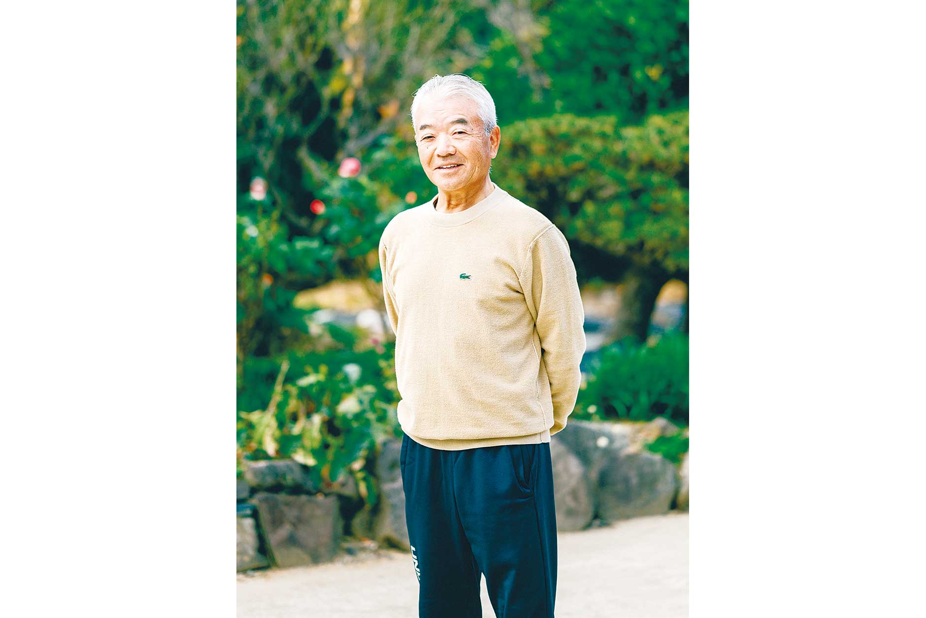 中川 敏行さん 1953年、益城町生まれ。熊本商業高校卒業後、地元の住宅設備会社に就職。定年後、家業である農業を営む傍ら、叔母の水前寺もやし栽培を手伝う。2016年、高齢の叔母からもやし栽培を引き継ぐ。南区で妻と2人暮らし。