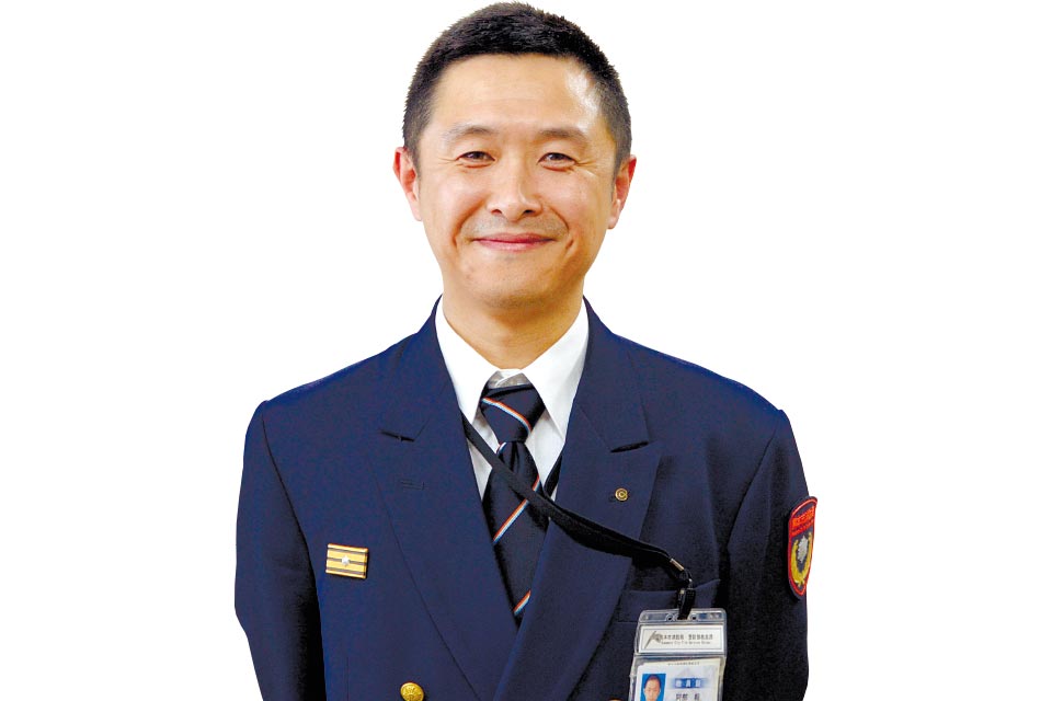 熊本市消防局警防部救急課  阿部 毅（たけし）さん