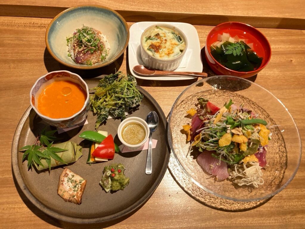 レストラン＋カフェいろはのランチ