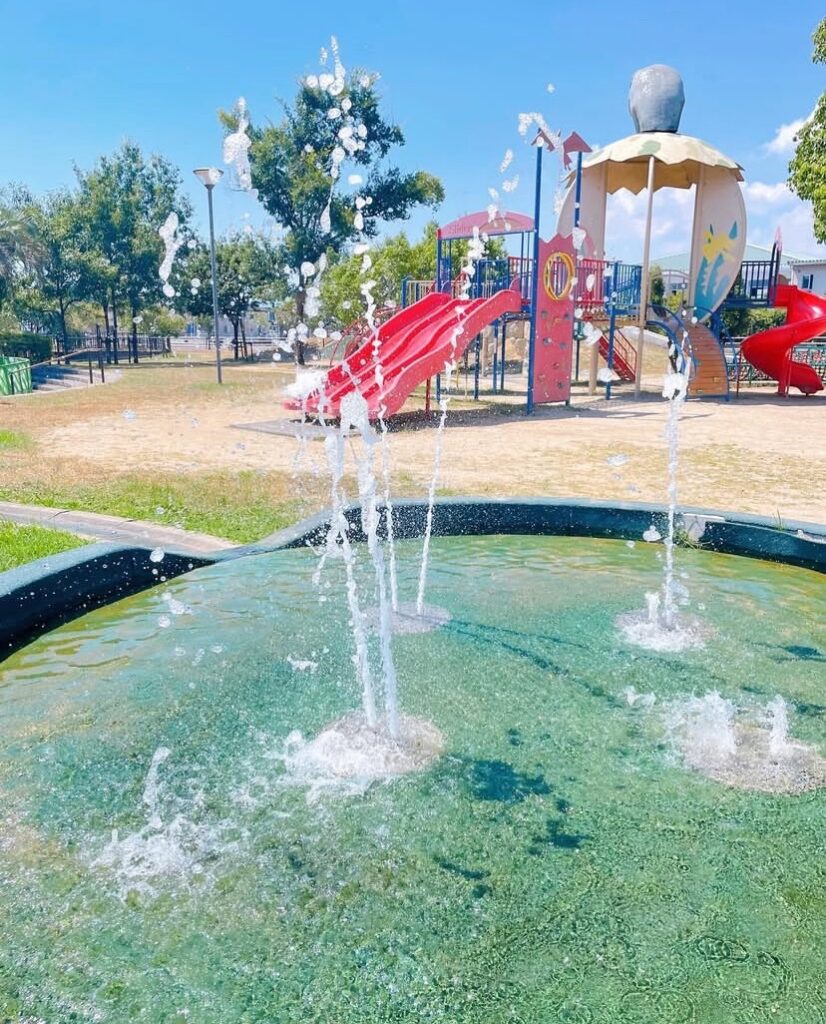 御船町ふれあい広場噴水