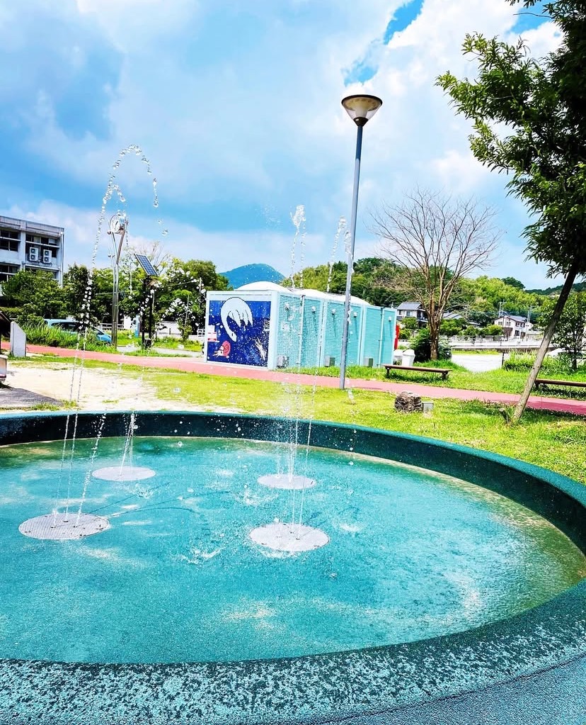 御船町ふれあい広場噴水