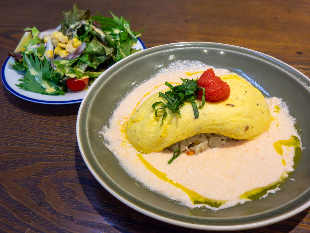 Manly熊本店のふわふわたまごのオムライス