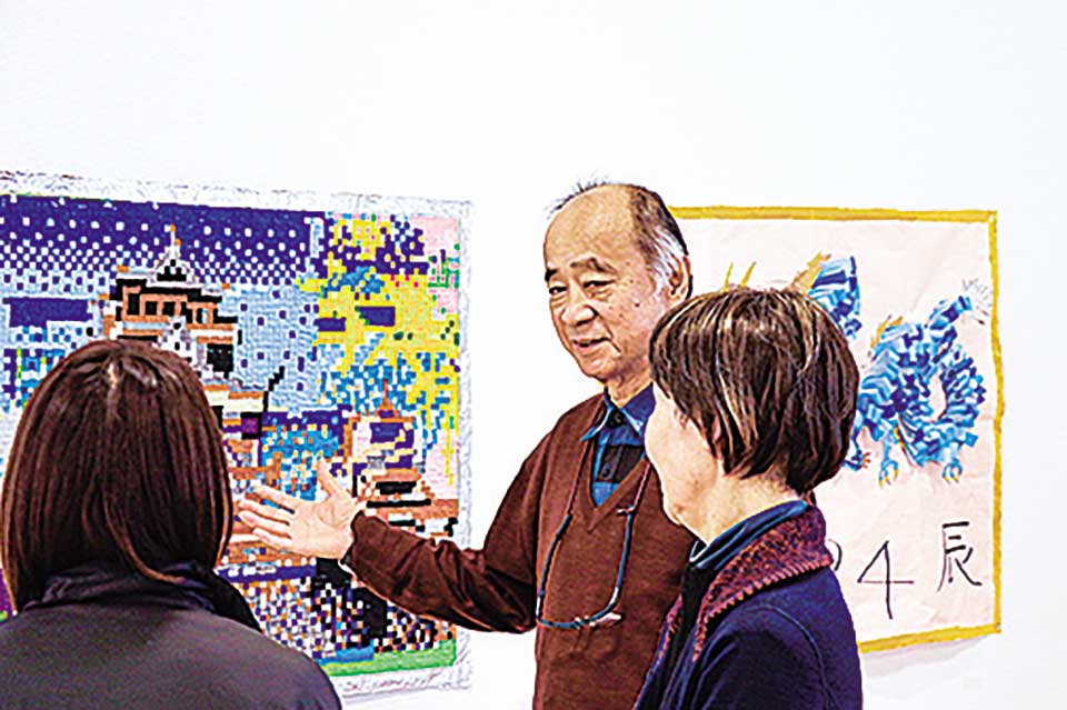 患者さんのアート作品の発信に取り組んでいます