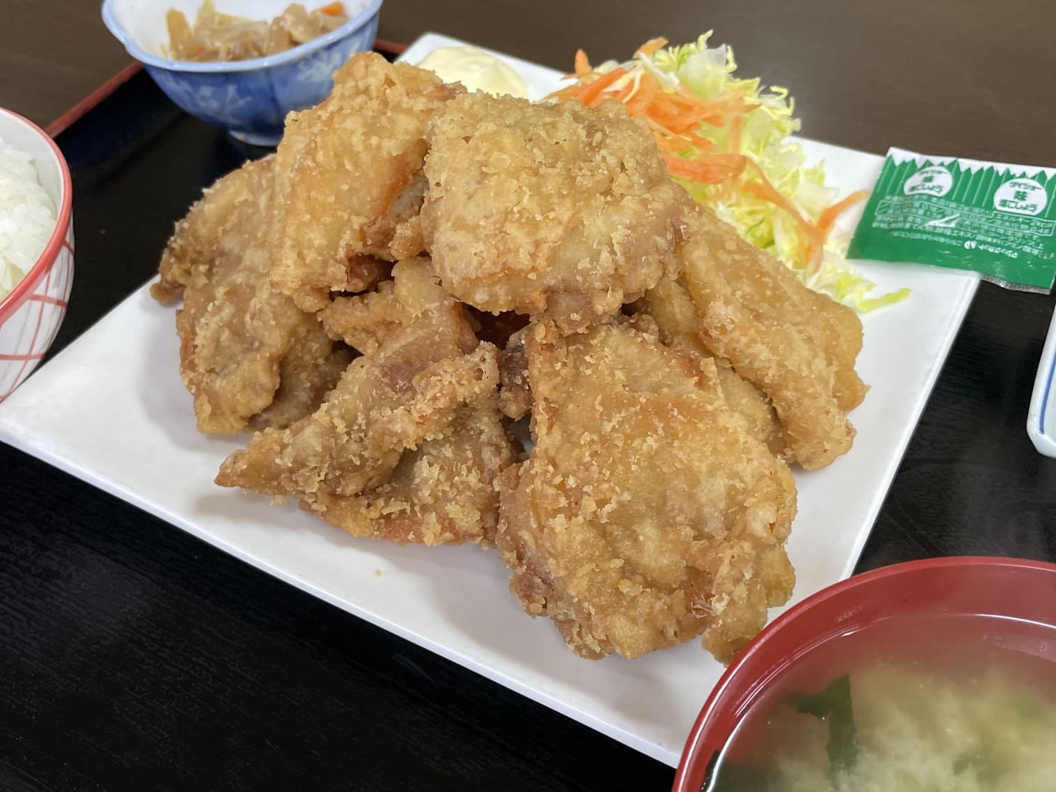 特盛からあげ定食