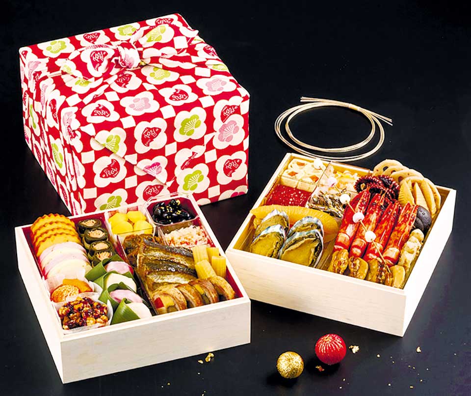 二段重おせち2万9200円（4人前）も予約受け付け中です