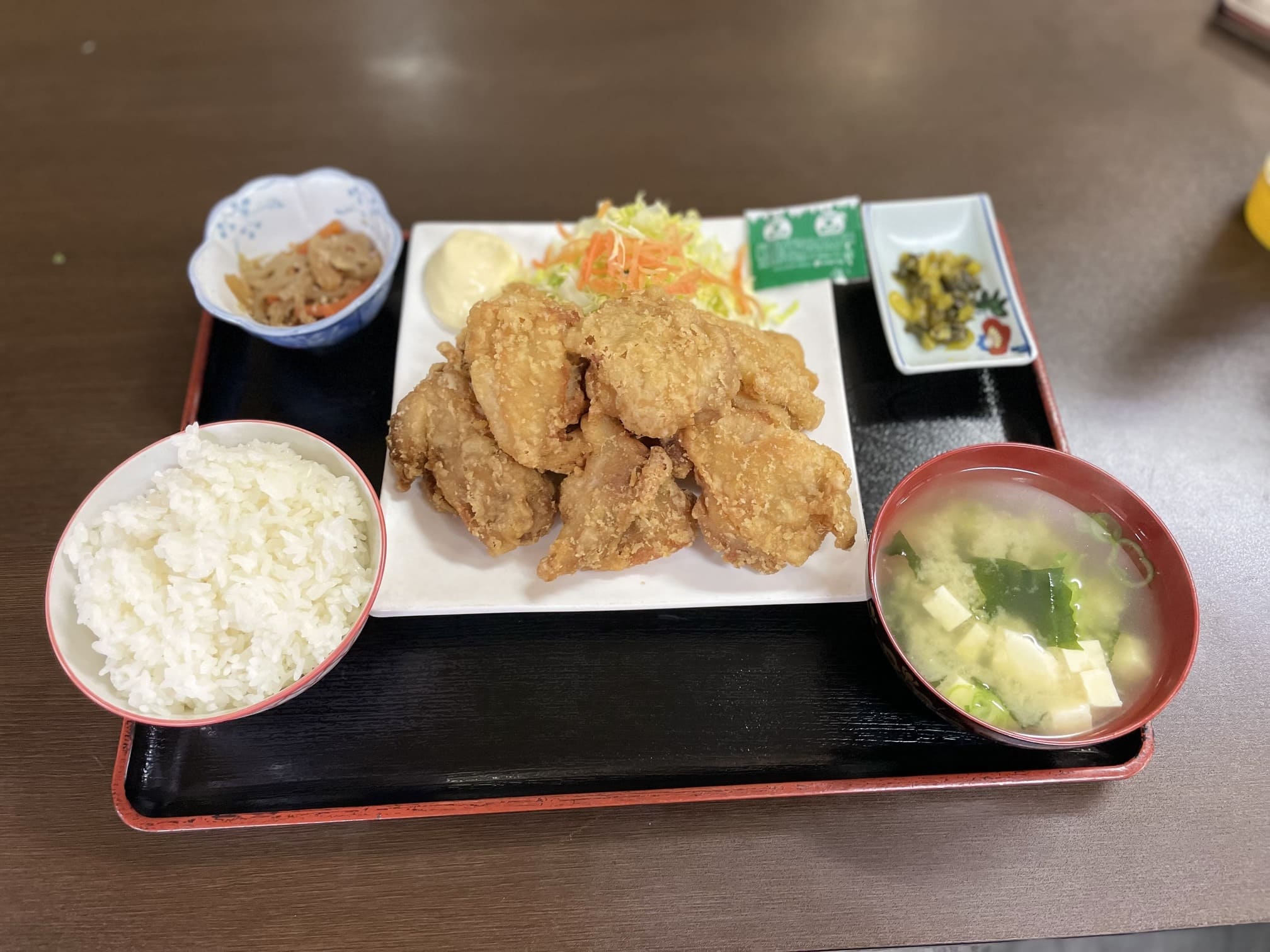 特盛からあげ定食