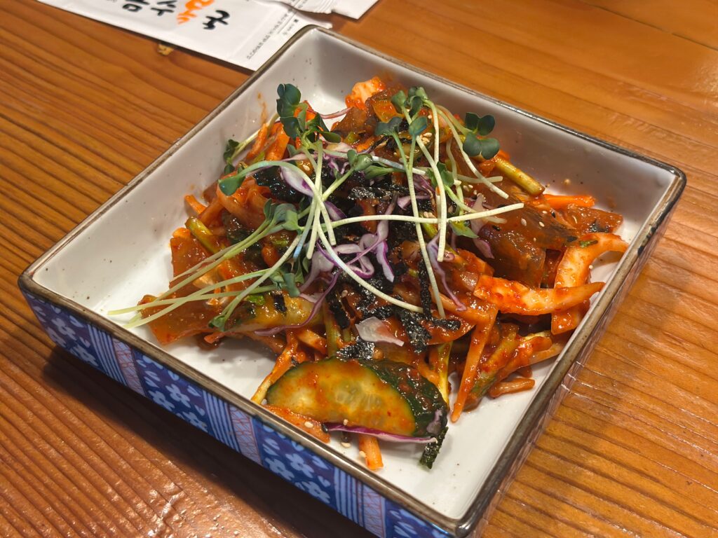 ふぐコラーゲン和え