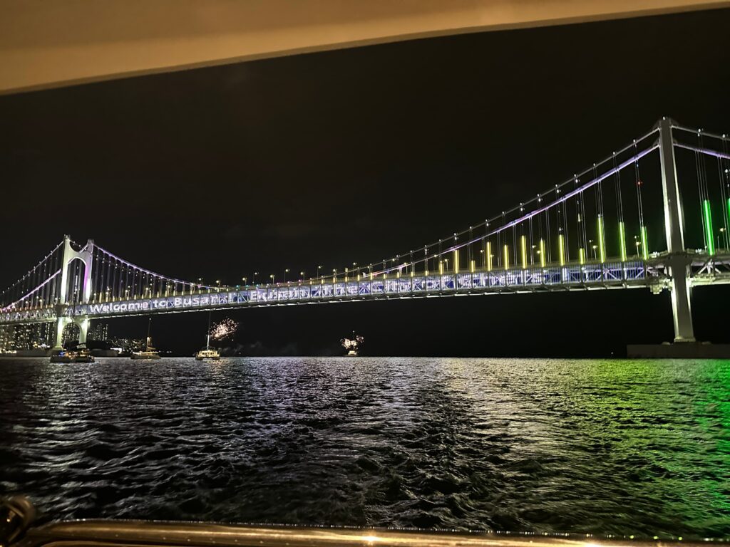 釜山の夜景