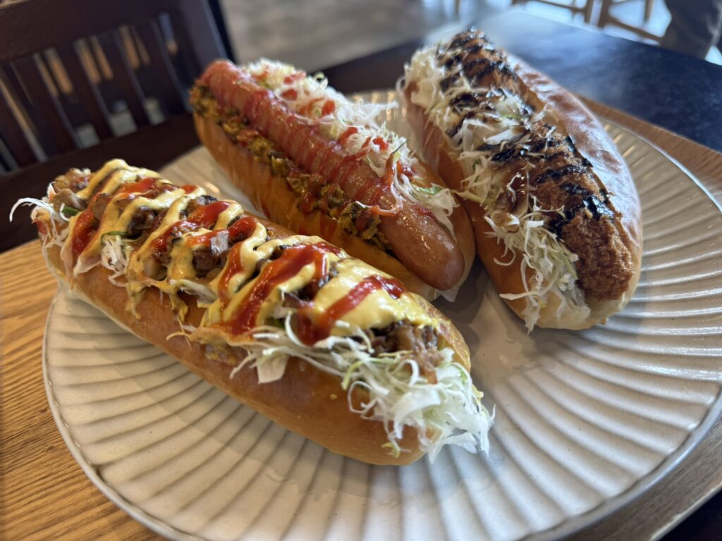 GRASS LAND café & shopのホットドック