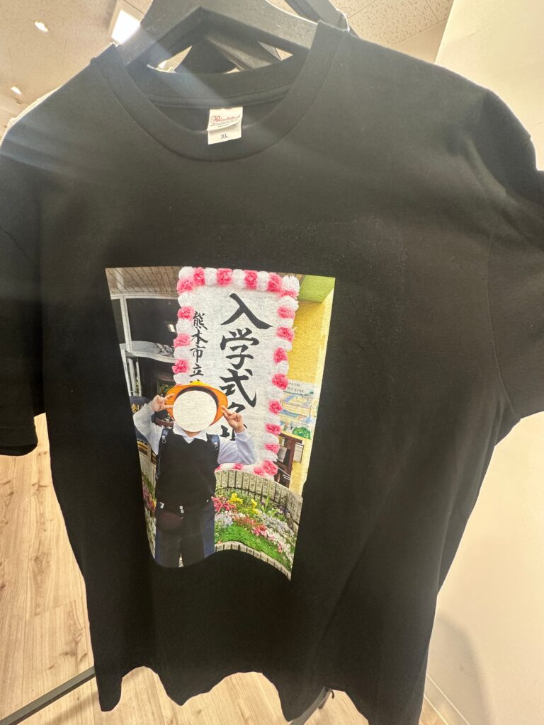 子ども入学式のTシャツ