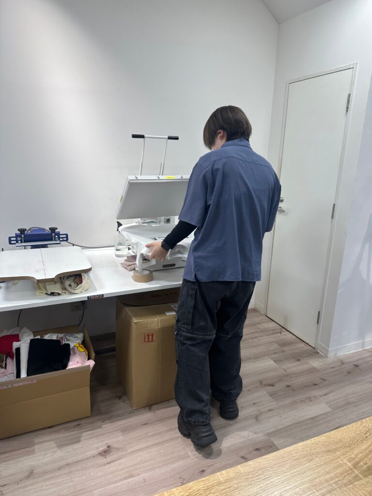 Tシャツプレス機