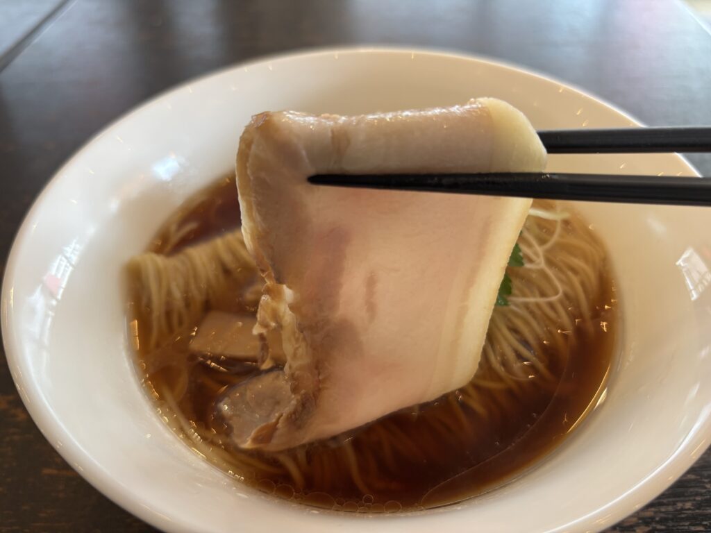 中華そばSANYO「中華そば醤油」 チャーシュー
