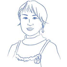 芹川 由久子さんイラスト