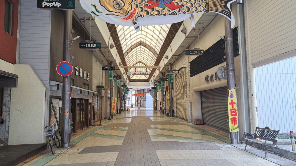大牟田・銀座通り商店街