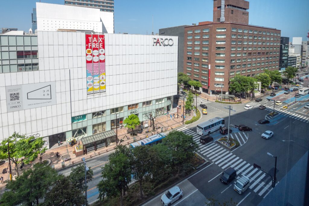 「SKY LOBBY」からの眺め