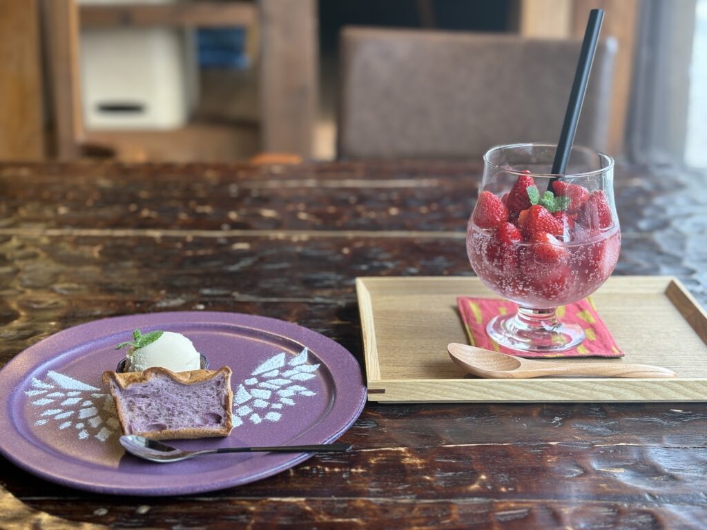 おしま屋KAGUカフェのドリンクセット