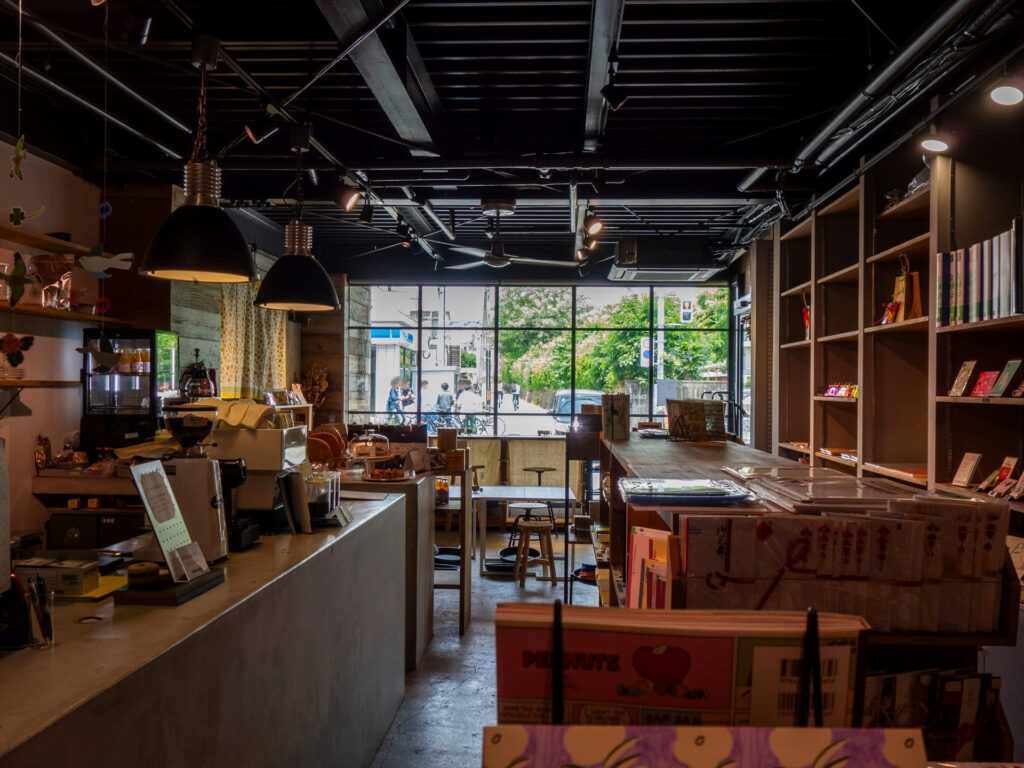 文具房の店内
