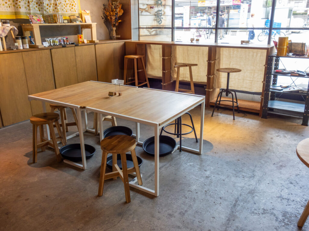 文具房の店内
