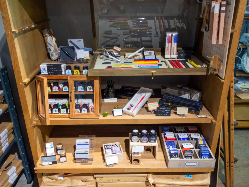 文具房の店内