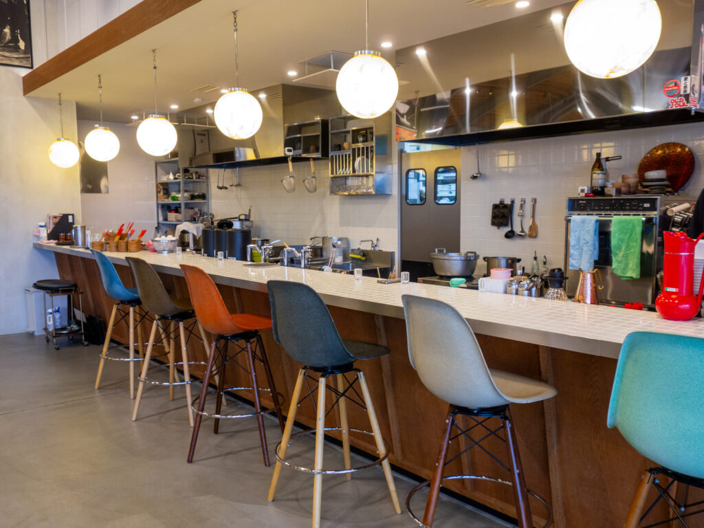 OLD SOULの店内