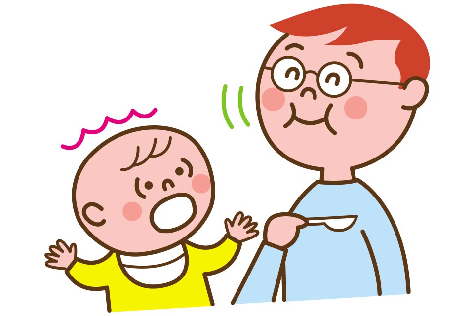 息子の食べムラが激しく、何を作っても食べない日が続いたので「パパがもらっちゃおう~♪」と大げさに食べてみせたら興味津々。ちょっとずつ食べるようになりました。演技も大事!