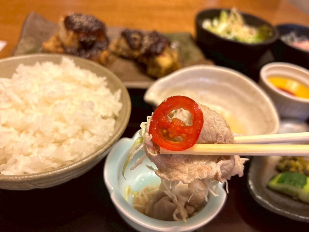 だいこん亭のランチ