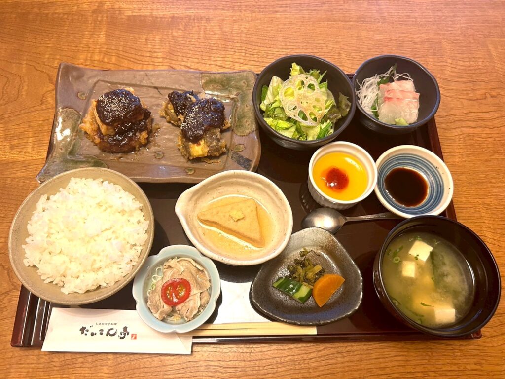 だいこん亭のランチ
