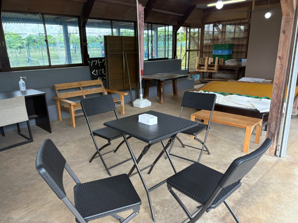 めぐみさんちの農園の店内