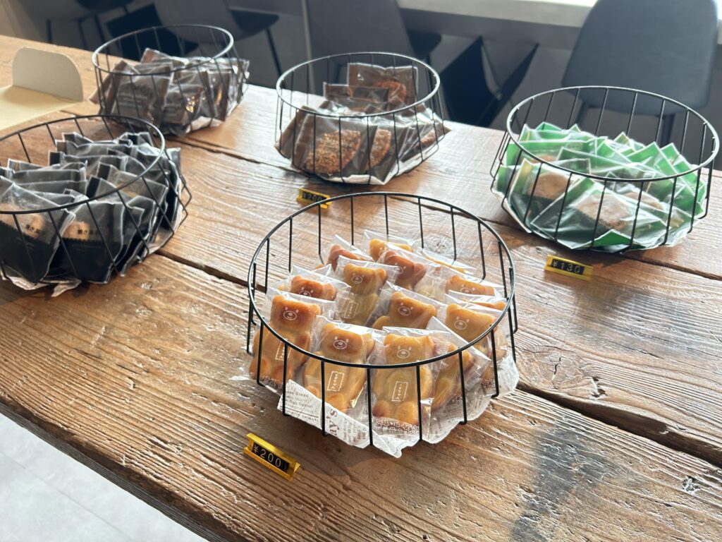 ビオーブコーヒーの焼き菓子