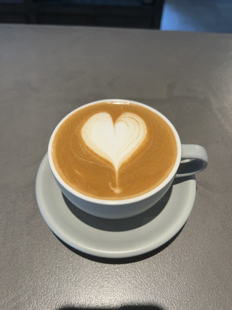 ビオーブコーヒーのカフェラテ
